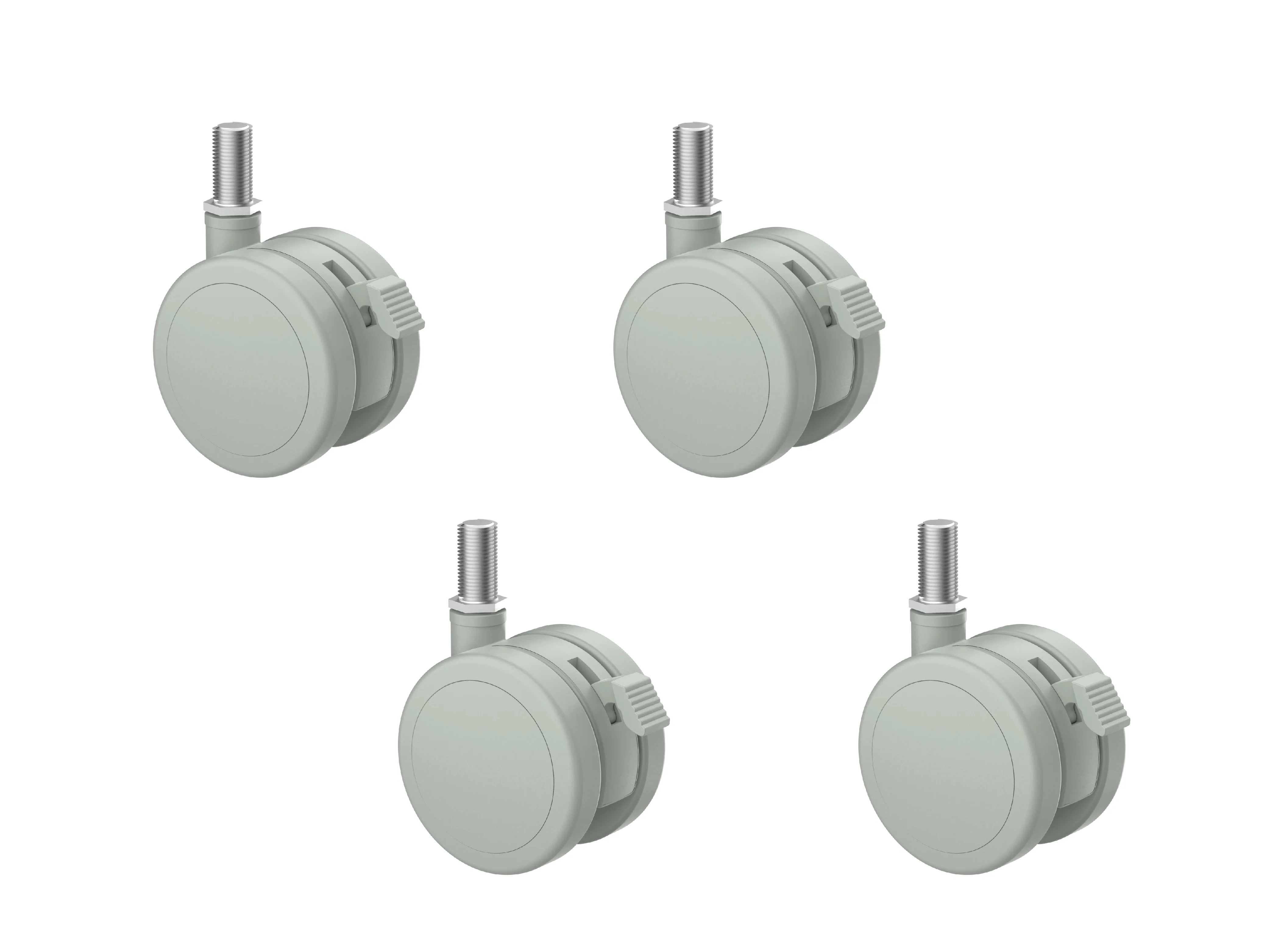 Color-matched Lockable Casters for AnyDesk Fold (Replacement) - Image 8